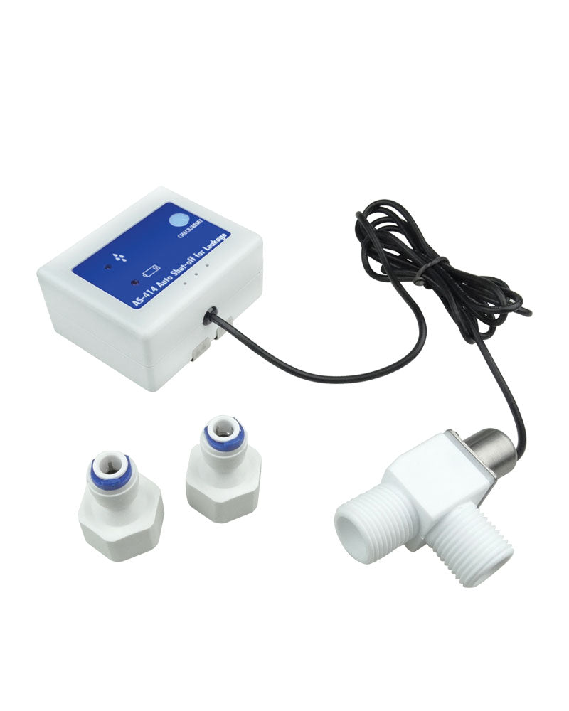 Detector Electrónico de Fugas de Agua, con Válvula de Cierre Mod. LVAS-414  - LVIC S.A.
